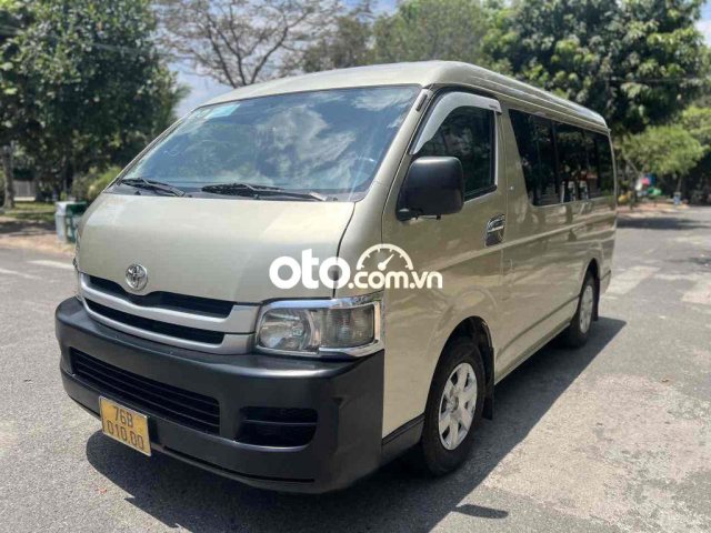 HIACE 2009 MÁY DẦU ,XE CTY SỬ DỤNG CHỞ NHÂN VIÊN0