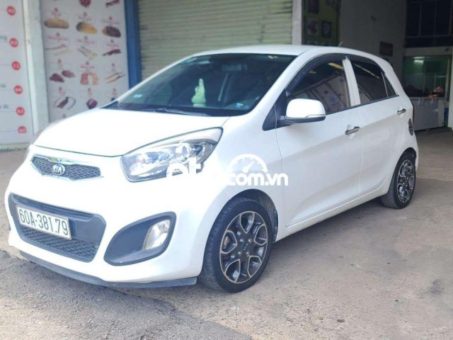 Kia Morning 1.25AT 2014 màu trắng nữ đi giữ kỹ0