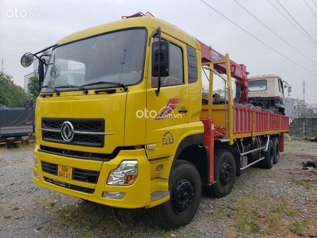 Xe Tải Dongfeng gắn Cẩu Kanglim SK2065 10 tấn