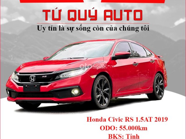 GIÁ XE HONDA CIVIC RS 2019 CŨ KHOẢNG TỪ 465 TRIỆU TRỞ LÊN