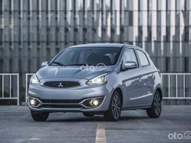 Ngoại hình Mitsubishi Attrage cũ đời 2018.