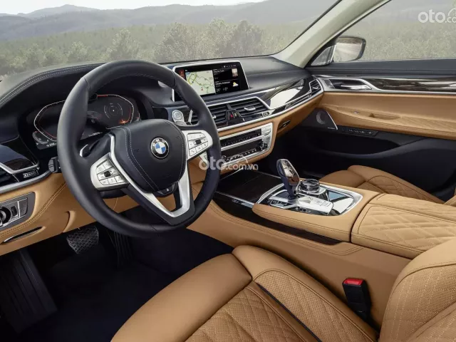 Nội thất xe BMW 7 Series 2020