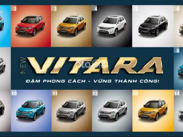Các màu xe Suzuki Vitara 1