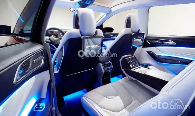 Nội thất xe Ford Explorer 2017