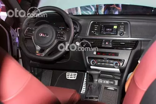 Nội thất hiện đại và đầy đủ tiện nghi của Kia Optima 2018