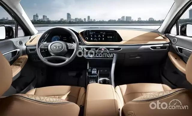 Nội thất xe Hyundai Sonata 2018