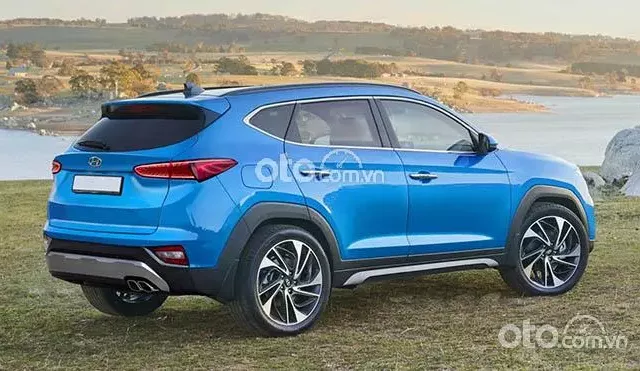 Ngoại thất xe Hyundai Tucson 2020