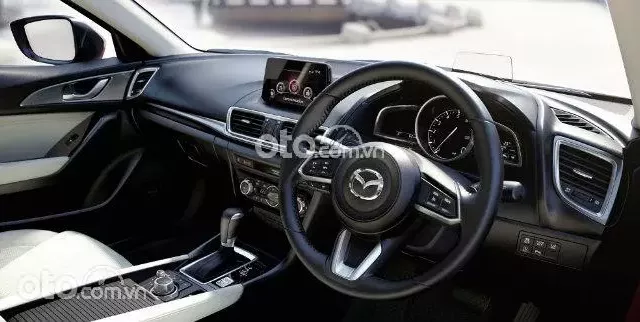 Nội thất hiện đại được trang bị cho Mazda 3 2017
