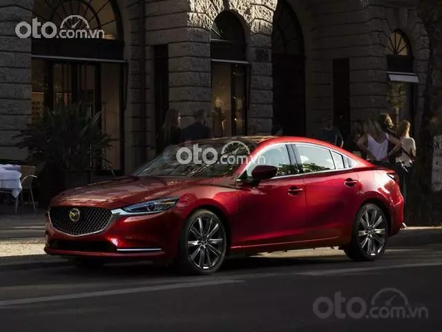 Mazda 6 2018 có ngoại hình bắt mắt và hiện đại