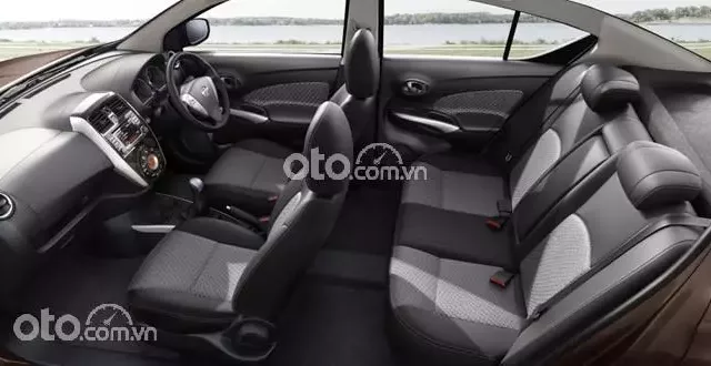 Nội thất tiện nghi hiện đại trên Nissan Sunny 2018