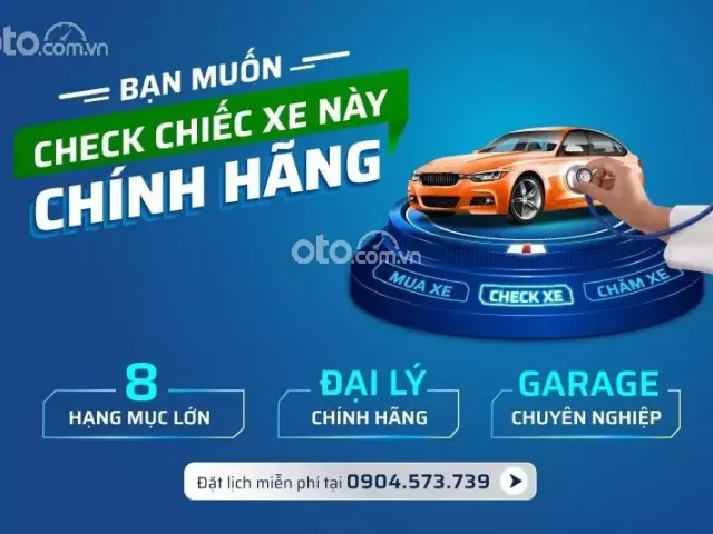 chương trình OTOcheck - check xe chính hãng miễn phí 1