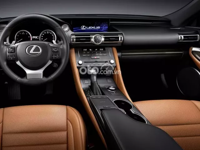 nội thất xe Lexus RC 300.