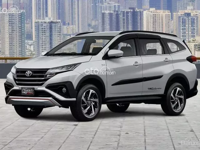 Ngoại hình Toyota Rush cũ đời 2018.