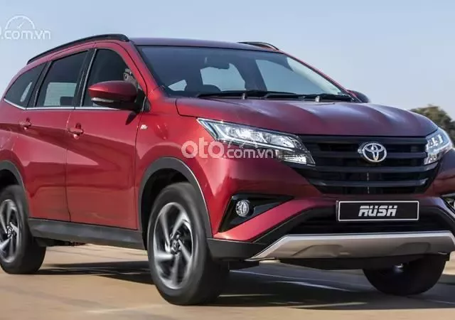 Ngoại hình Toyota Rush .