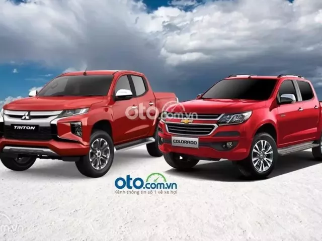 So sánh Chevrolet Colorado với Mitsubishi Triton 2019 So sánh Chevrolet Colorado với Mitsubishi Triton 2019