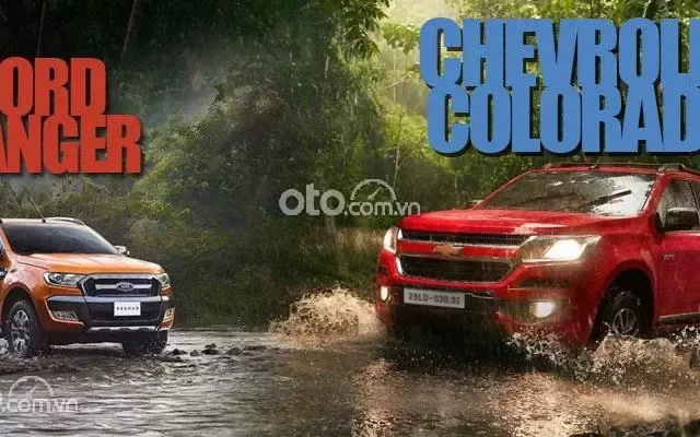 So sánh xe Chevrolet Colorado 2019 và Ford Ranger 2019 So sánh xe Chevrolet Colorado 2019 và Ford Ranger 2019