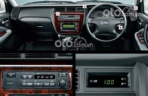 Nội thất xe Toyota Crown