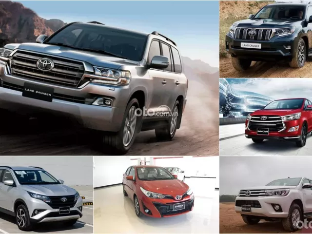 Giới thiệu tổng quan xe Toyota.