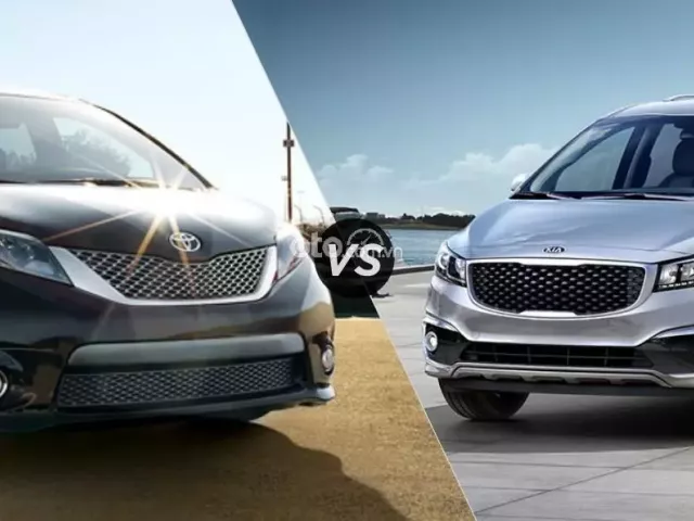 So sánh Toyota Sienna với Kia Sedona