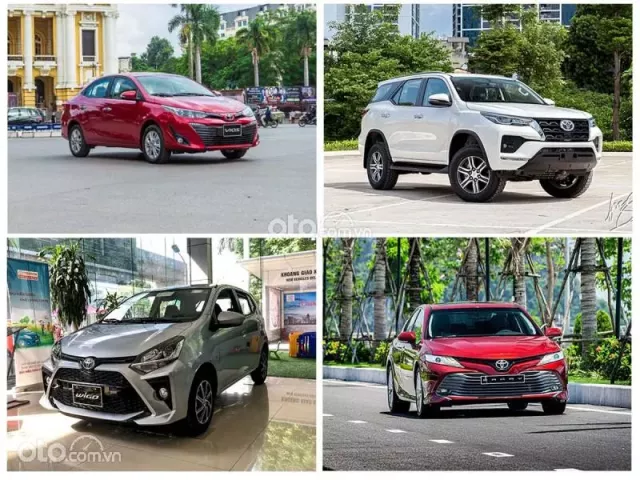 Giá xe Toyota cũ tại Oto.com.vn.