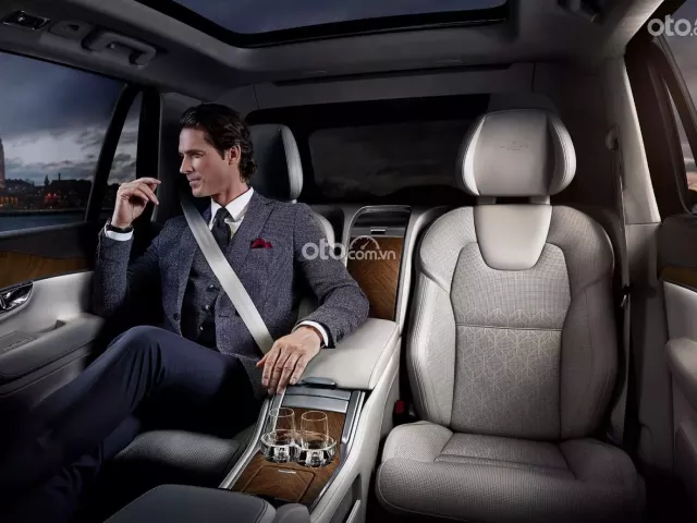 Không gian nội thất Volvo XC90.