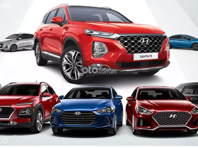 Giá xe Hyundai mới.