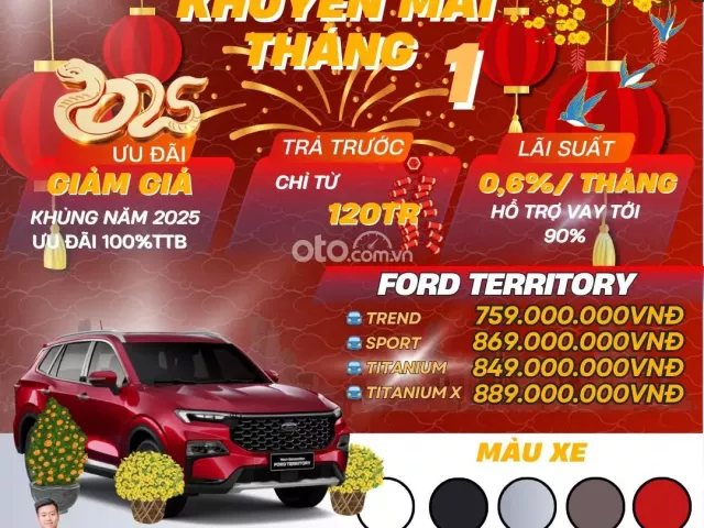 🧧 Ưu đãi đầu năm 2025, GIẢM MẠNH 40tr giá xe, hỗ trợ vay đến 90%, lãi suất thấp