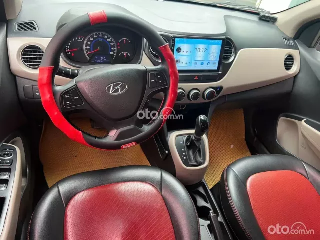Hyundai i10 tự động, i10 giá rẻ, i10 tự động màu đỏ