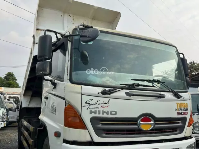 Ben lớn máy hino lớn tải 8t250 thùng 4m3 18 khối