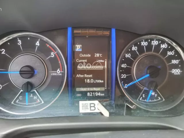 Toyota Fortuner 2.4G 4x2 AT 2019