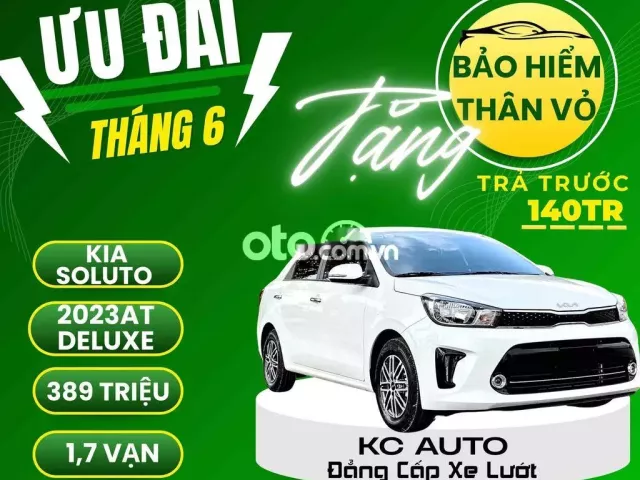 Kia Soluto 2023 1.4 AT Deluxe siêu lướt -17000 km
