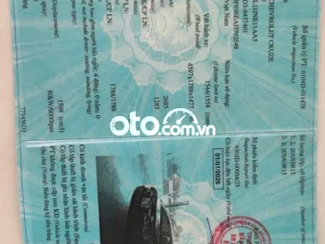 cruze cheverlet 2010 cần bán có đỗi xe các loại