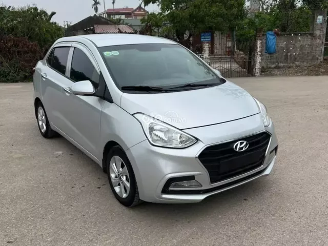 Huyndai Grand i10 sedan 1.2 MT bản đủ đời 2018. Xe đại chất, không lỗi nhỏ. Máy, số, keo chỉ, thân vỏ