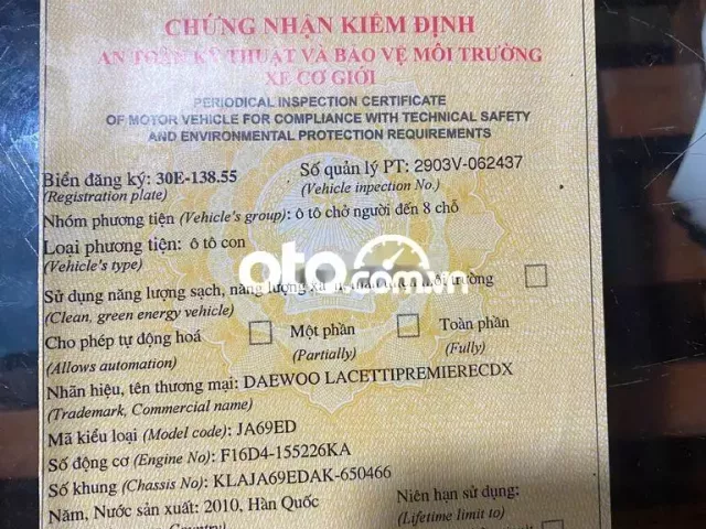 Lacetty CDX 2010 - 170000 km