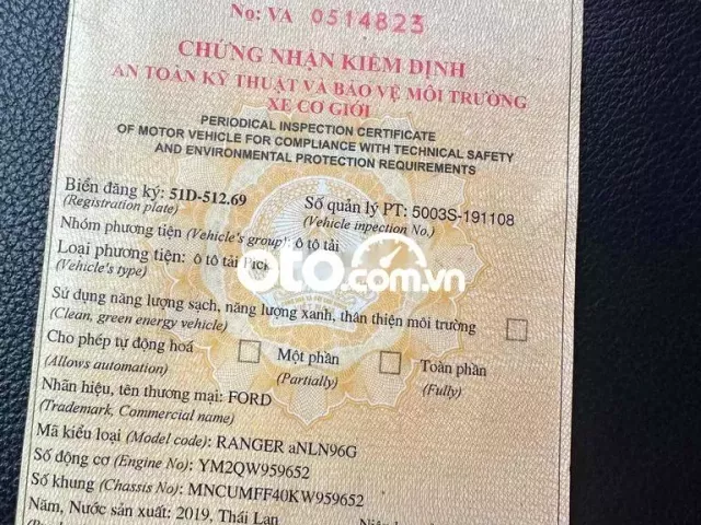 Ford Ranger 2019 Wildtrak 2.0L 4x2 AT - 69000 km