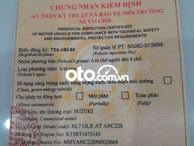 Cần bán Suzuki xl7 2022 GLX AT - 8000 km