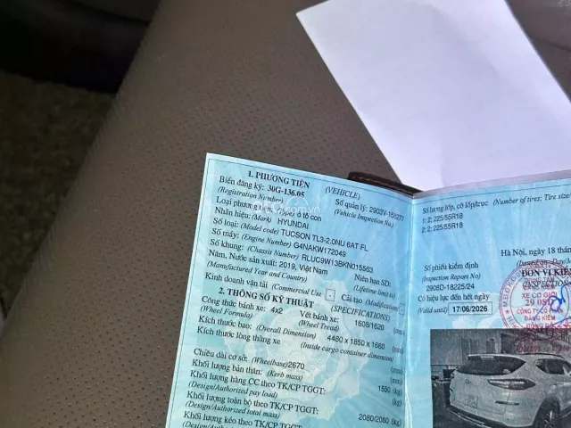 Hyundai Tucson 2019 số tự động