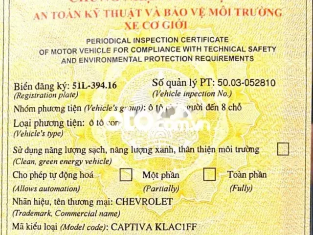 CHEVROLET CAPTIVA LT 2.4, MÁY SỐ NGON, THẮNG ĐĨA.