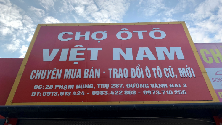 Chợ ô tô Việt Nam