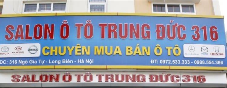 Salon Ô tô Trung Đức