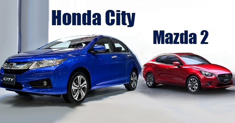  Compara Honda City 2015 y Mazda 2 2015 - Masculino y neutral