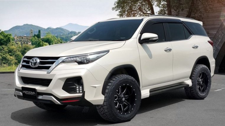 Vazooma-X trình làng bodykit khủng cho Toyota Fortuner