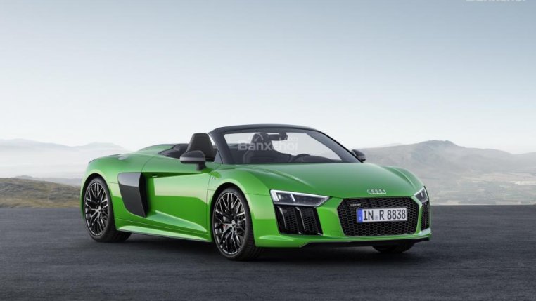 Audi R8 V10 Plus Spyder ra mắt với công suất 601 mã lực