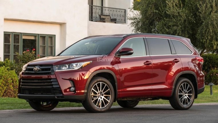 Toyota Highlander  Bảng giá xe Highlander 032023  Bonbanhcom