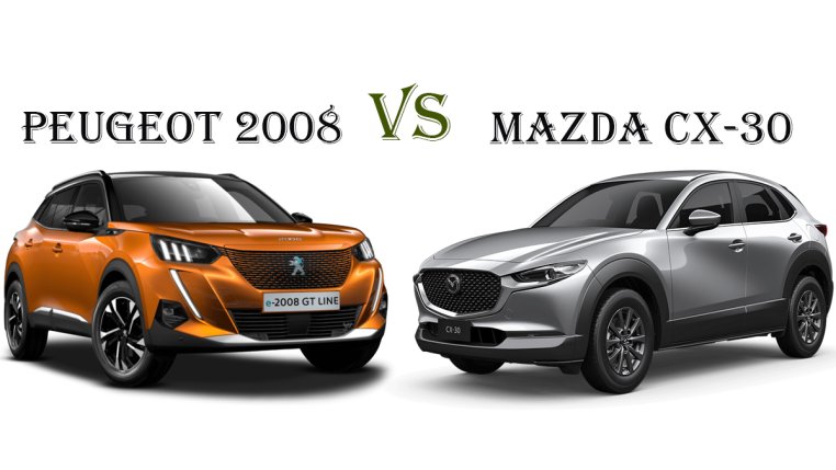  Compara Peugeot 2008 2021 y Mazda CX-30 2021: Batalla tecnológica