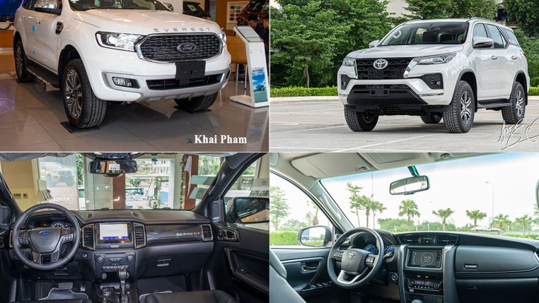 Mua xe phục vụ gia đình, chọn Ford Everest 2021 hay Toyota Fortuner 2021?