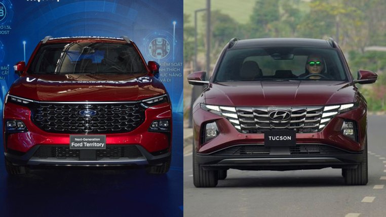 So sánh Ford Territory và Hyundai Tucson: Chọn thực dụng hay thiết kế hiện đại?