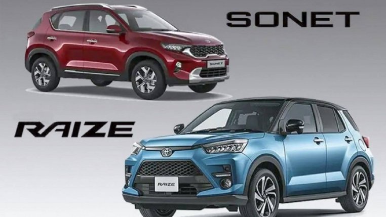 Read more about the article Phân khúc SUV hạng A 2022: KIA Sonet cho Toyota Raize ‘hít khói’