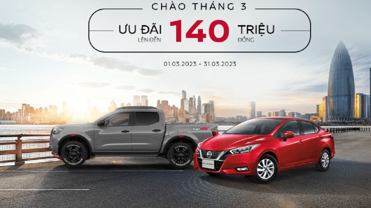 Read more about the article Nissan Việt Nam chơi lớn, tung ưu đãi 100% phí trước bạ cho khách mua xe trong tháng 3