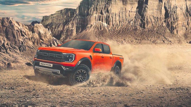 Thông số kỹ thuật xe Ranger Raptor 2023